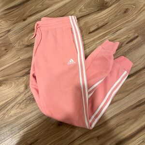 Adidas Pink Jogger Pants